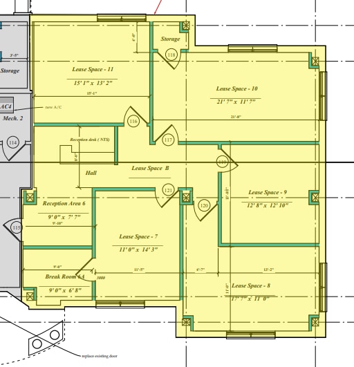 1124 Park West Blvd, Mount Pleasant, SC for lease Floor Plan- Image 1 of 1