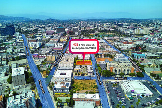 933-937 S Park View St, Los Angeles, CA - aerial  map view - Image1