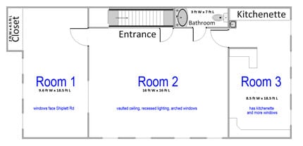 9300-9306 Old Keene Mill Rd, Burke, VA à louer Plan d’étage- Image 2 de 24