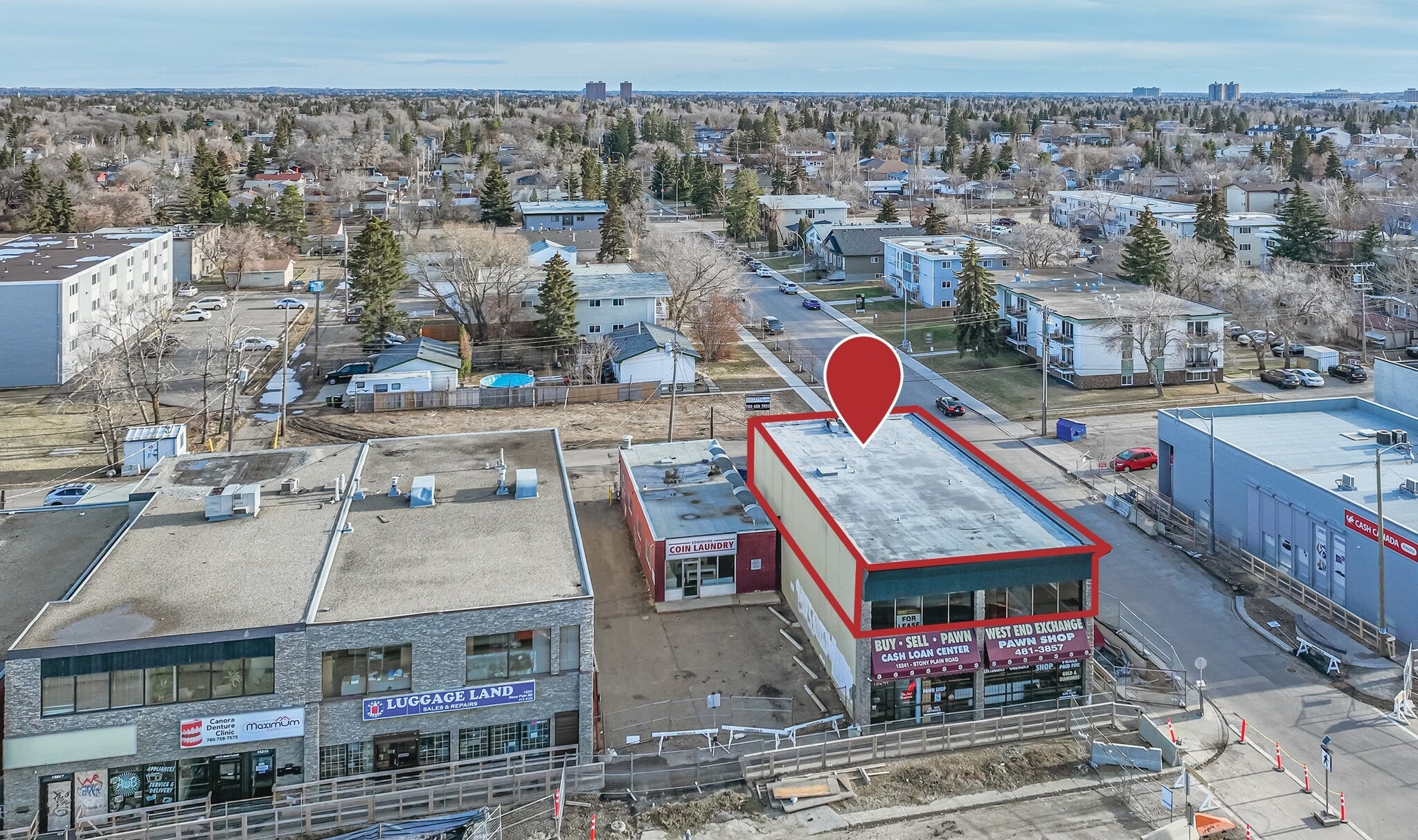 15241 Stony Plain Rd NW, Edmonton, AB for lease Building Photo- Image 1 of 11