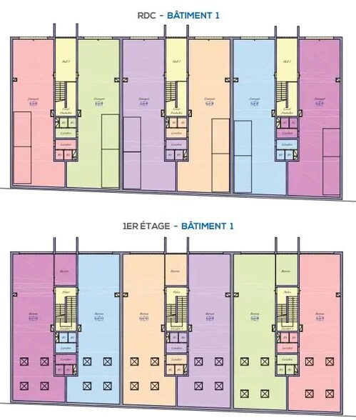 Flex in Gagny for lease - Floor Plan - Image 1 of 2