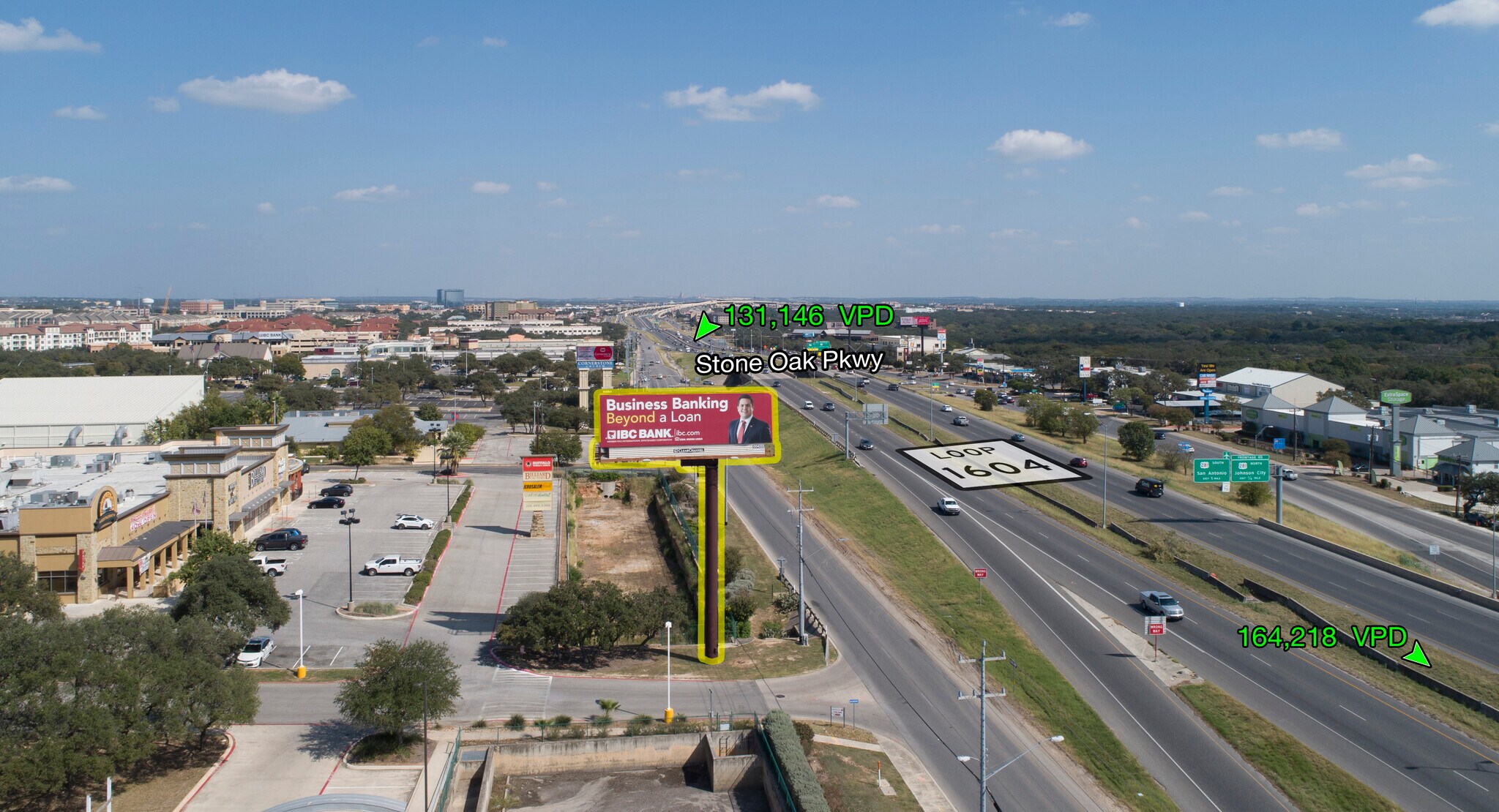 Cornerstone Shopping Center Ground Lease Billboard, San Antonio, TX for sale Building Photo- Image 1 of 1