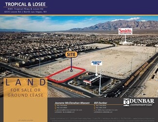 Plus de détails pour W/NWC Tropical Pky & Losee Rd, North Las Vegas, NV - Terrain à louer