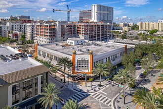400 Clematis St, West Palm Beach, FL - AERIAL  map view