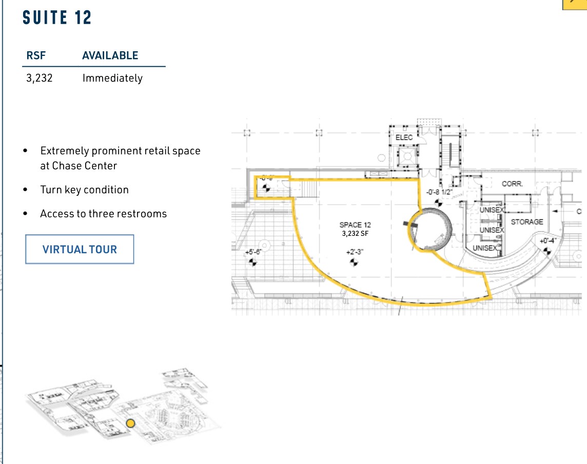 1 Warriors Way, San Francisco, CA for lease Floor Plan- Image 1 of 1