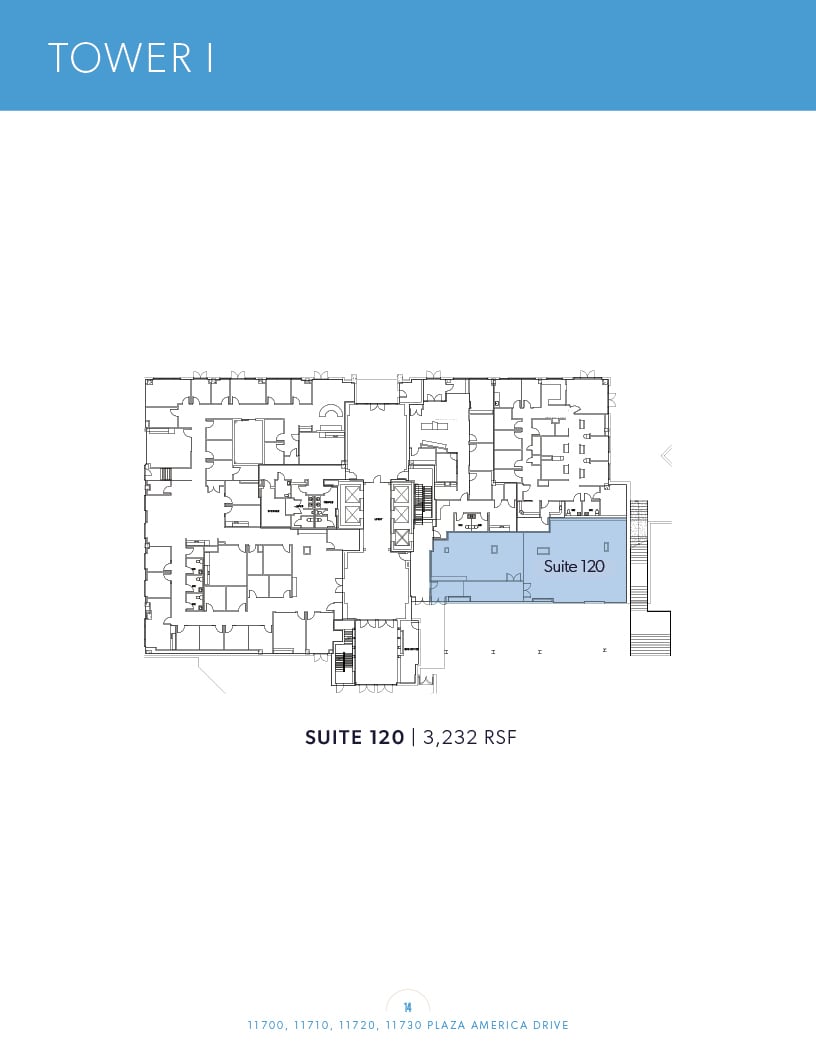 11700 Plaza America Dr, Reston, VA for lease Floor Plan- Image 1 of 1