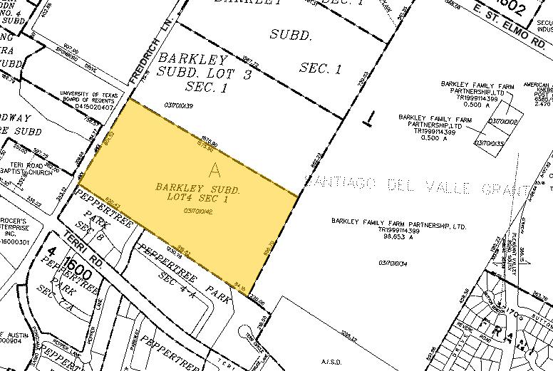 4801 Freidrich Ln, Austin, TX à louer - Plan cadastral - Image 2 de 4