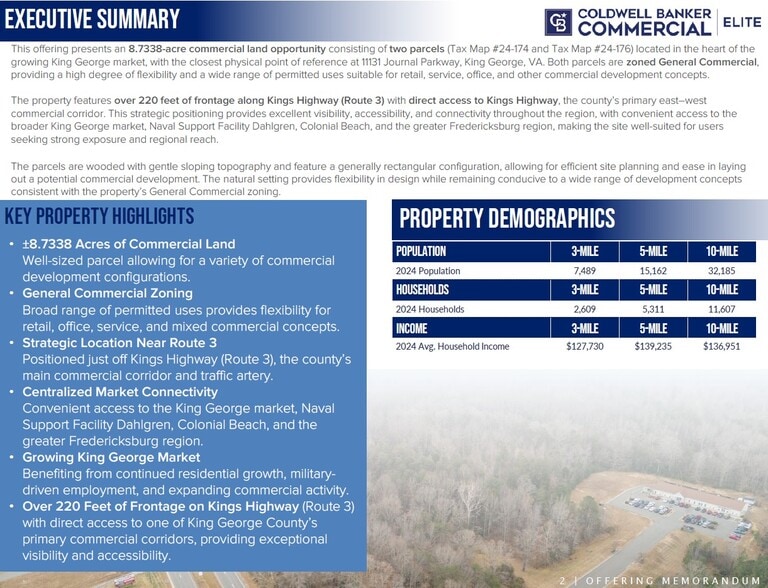 Journal Parkway, King George, VA for sale - Building Photo - Image 2 of 5