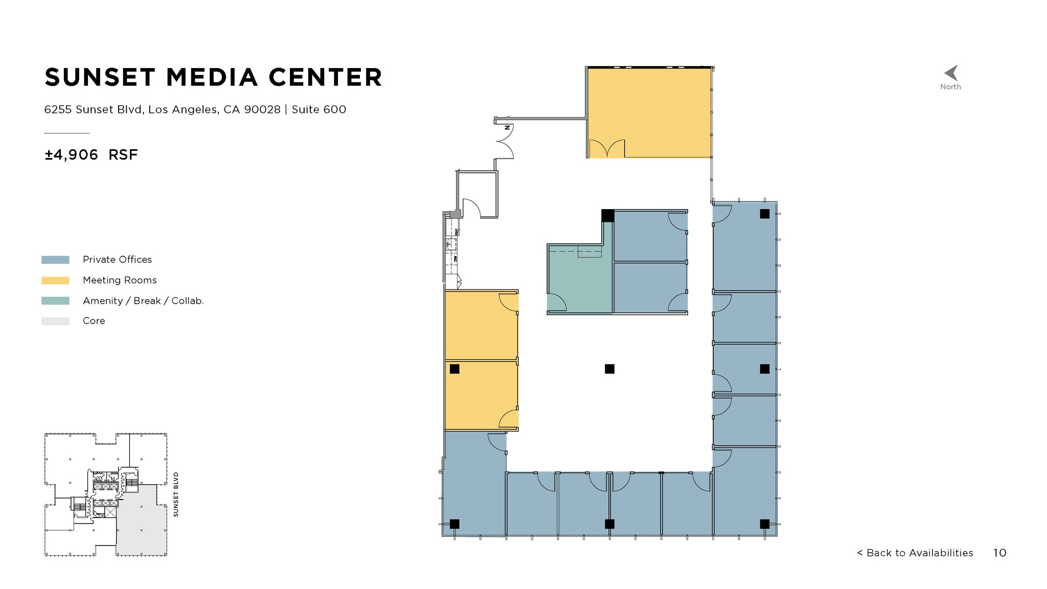 6255 W Sunset Blvd, Los Angeles, CA for lease Floor Plan- Image 1 of 1
