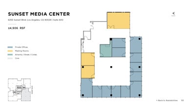 6255 W Sunset Blvd, Los Angeles, CA for lease Floor Plan- Image 1 of 1