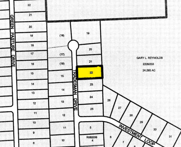 212 Tradesmen Dr, Hutto, TX à louer - Plan cadastral - Image 2 de 3