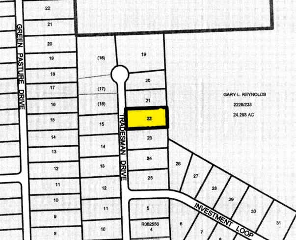 212 Tradesmen Dr, Hutto, TX for lease - Plat Map - Image 2 of 3