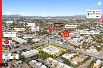 3180 N Campbell Ave, Tucson, AZ - Aérien  Vue de la carte