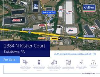 More details for 2384 N Kistler Ct, Kutztown, PA - Land for Sale