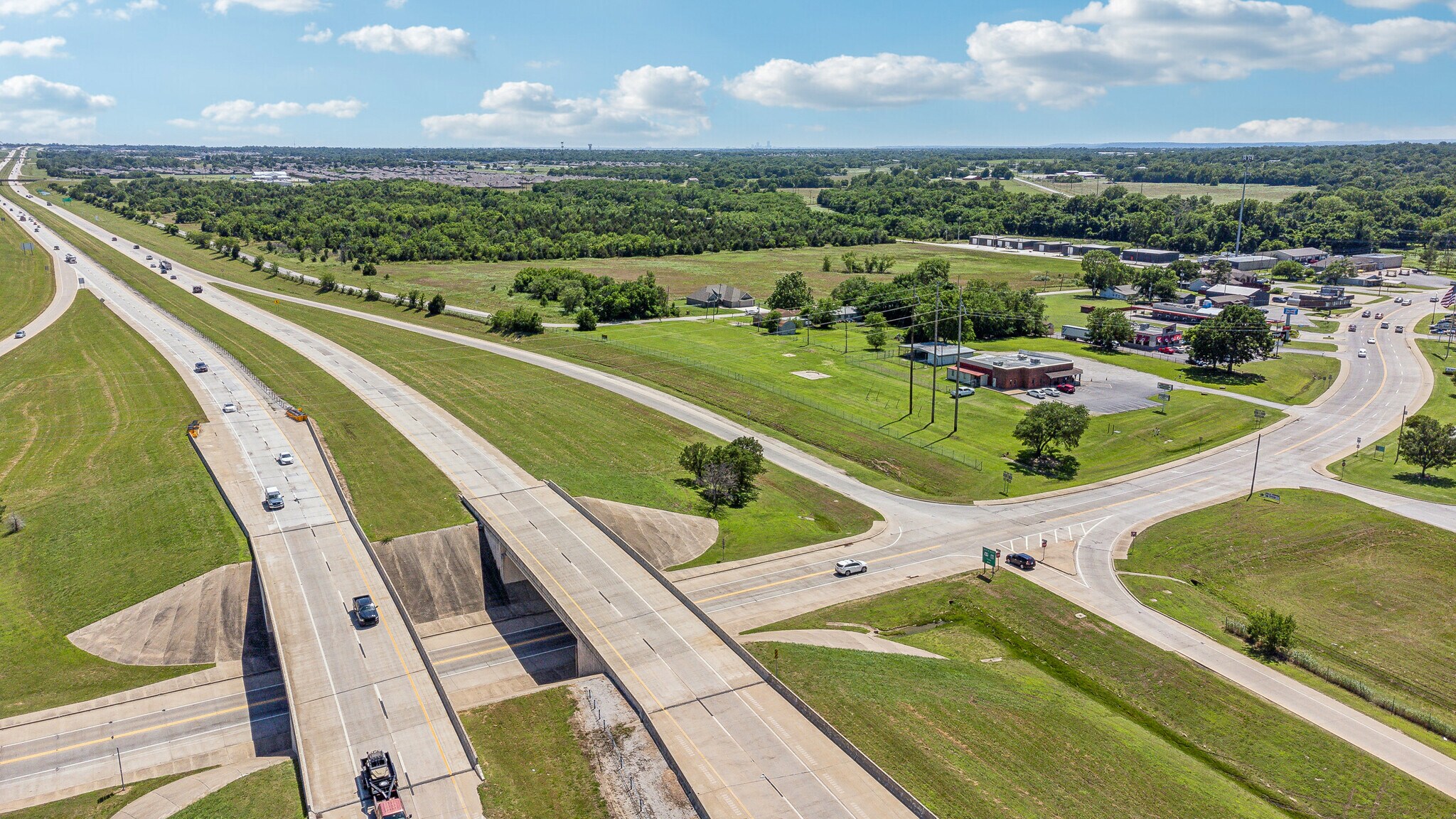 Highway 169 N and E. 146th St N, Collinsville, OK à vendre Aérien- Image 1 de 13