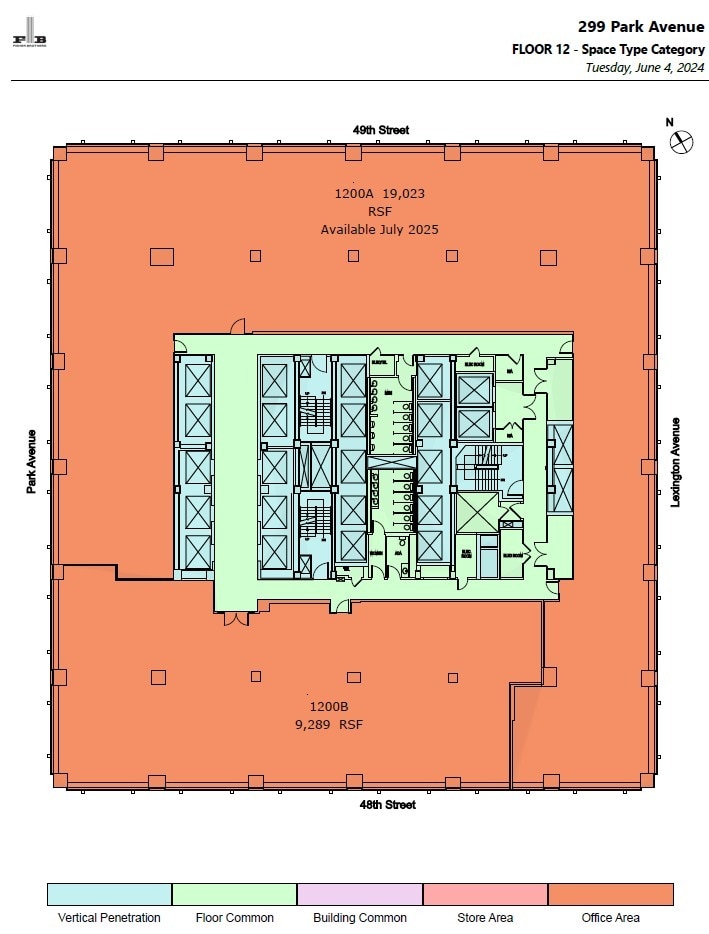 299 Park Ave, New York, NY for lease Floor Plan- Image 1 of 1
