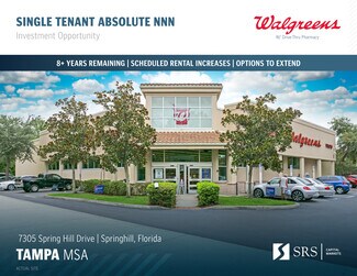 Plus de détails pour 7305 Spring Hill Dr, Spring Hill, FL - Commerce de détail à vendre