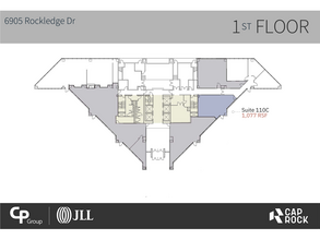 6903 Rockledge Dr, Bethesda, MD à louer Plan d’étage- Image 1 de 1