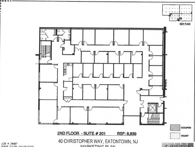 40 Christopher Way, Eatontown, NJ for lease Floor Plan- Image 1 of 1