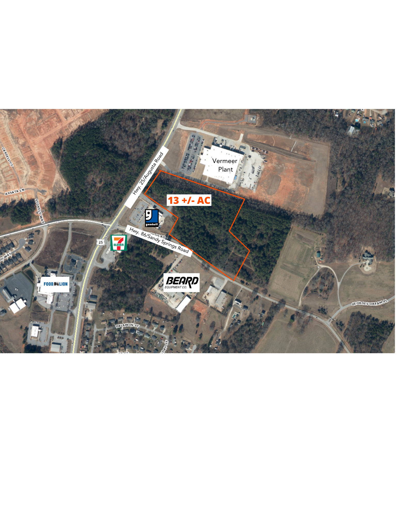 Hwy. 25 / Augusta, Piedmont, SC à vendre Photo du bâtiment- Image 1 de 5