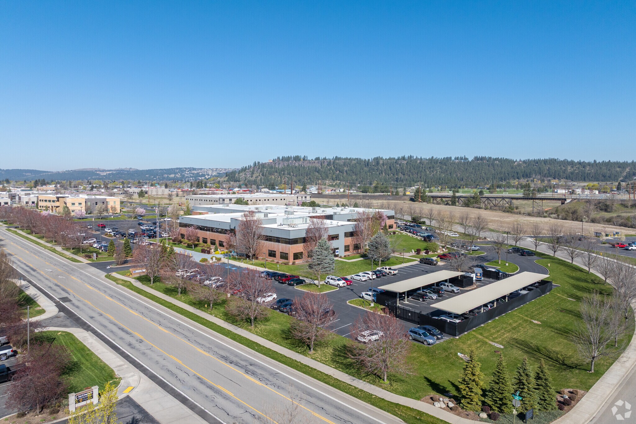 12825 E Mirabeau Pky, Spokane Valley, WA à louer Aérien- Image 1 de 5