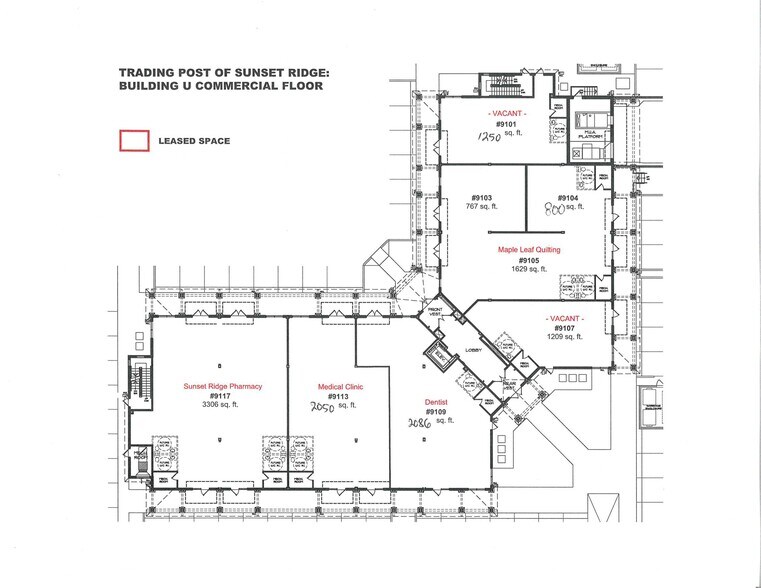 101 Sunset Dr, Cochrane, AB à louer - Plan de site - Image 1 de 7