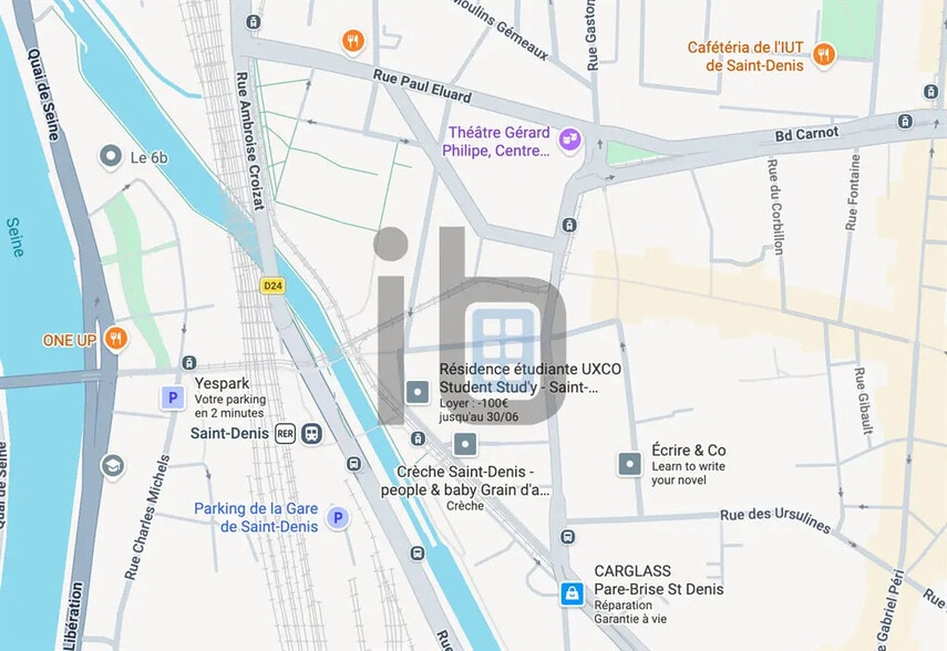 Retail in Saint-Denis for lease - Building Photo - Image 2 of 2