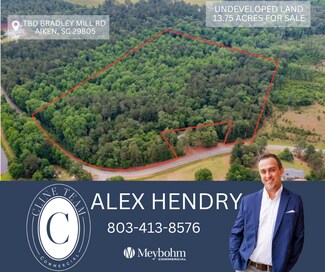 More details for Bradley Mill Rd, Aiken, SC - Land for Sale