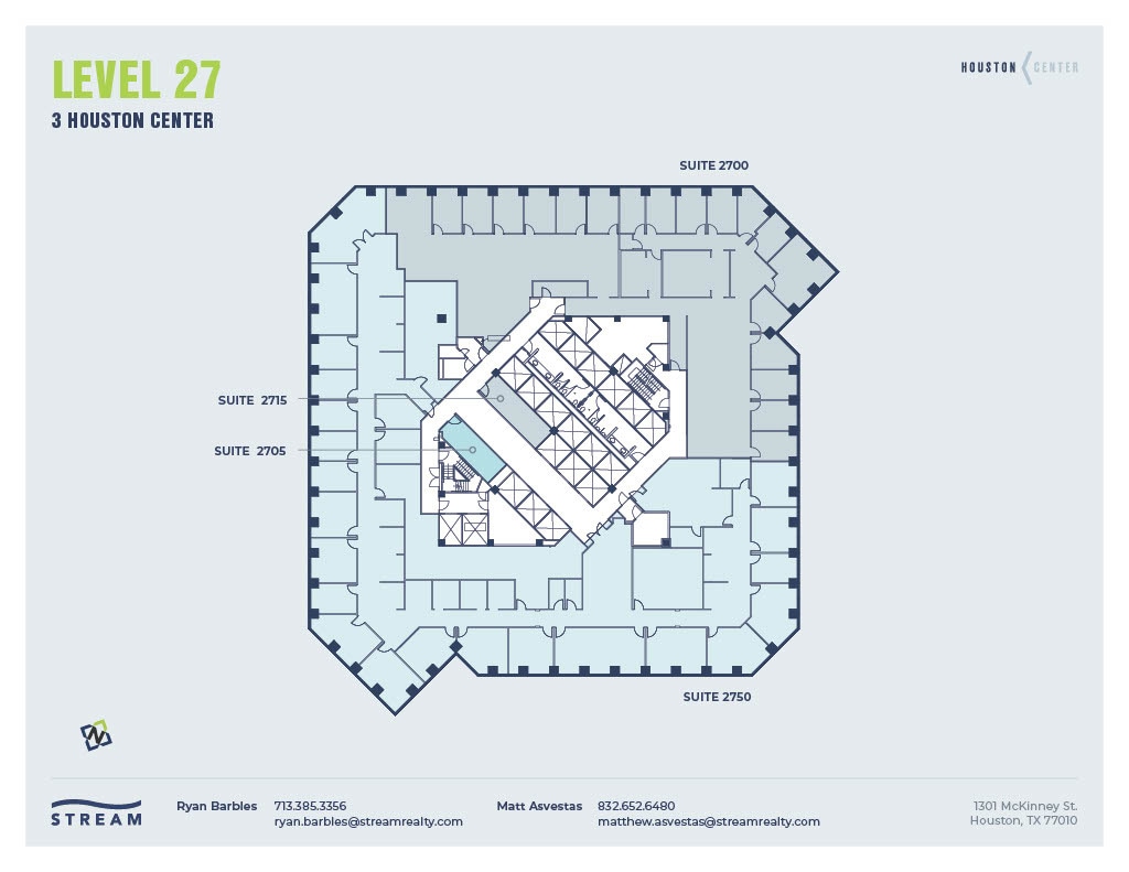 1301 McKinney St, Houston, TX for lease Floor Plan- Image 1 of 1