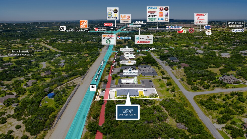 18772 Forty Six Pky, Spring Branch, TX à vendre - Photo du bâtiment - Image 3 de 5