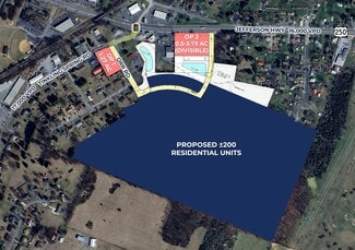 Plus de détails pour 1885 Jefferson Hwy, Fishersville, VA - Terrain à vendre