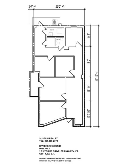 6 Riverside Dr, Spring City, PA à louer - Plan de site - Image 3 de 3