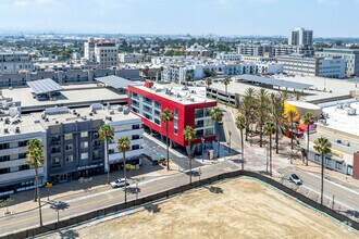 495 N Promenade, Long Beach, CA - Aerial  map view