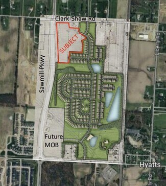 Plus de détails pour 2665 Clark Shaw Rd, Powell, OH - Terrain à vendre