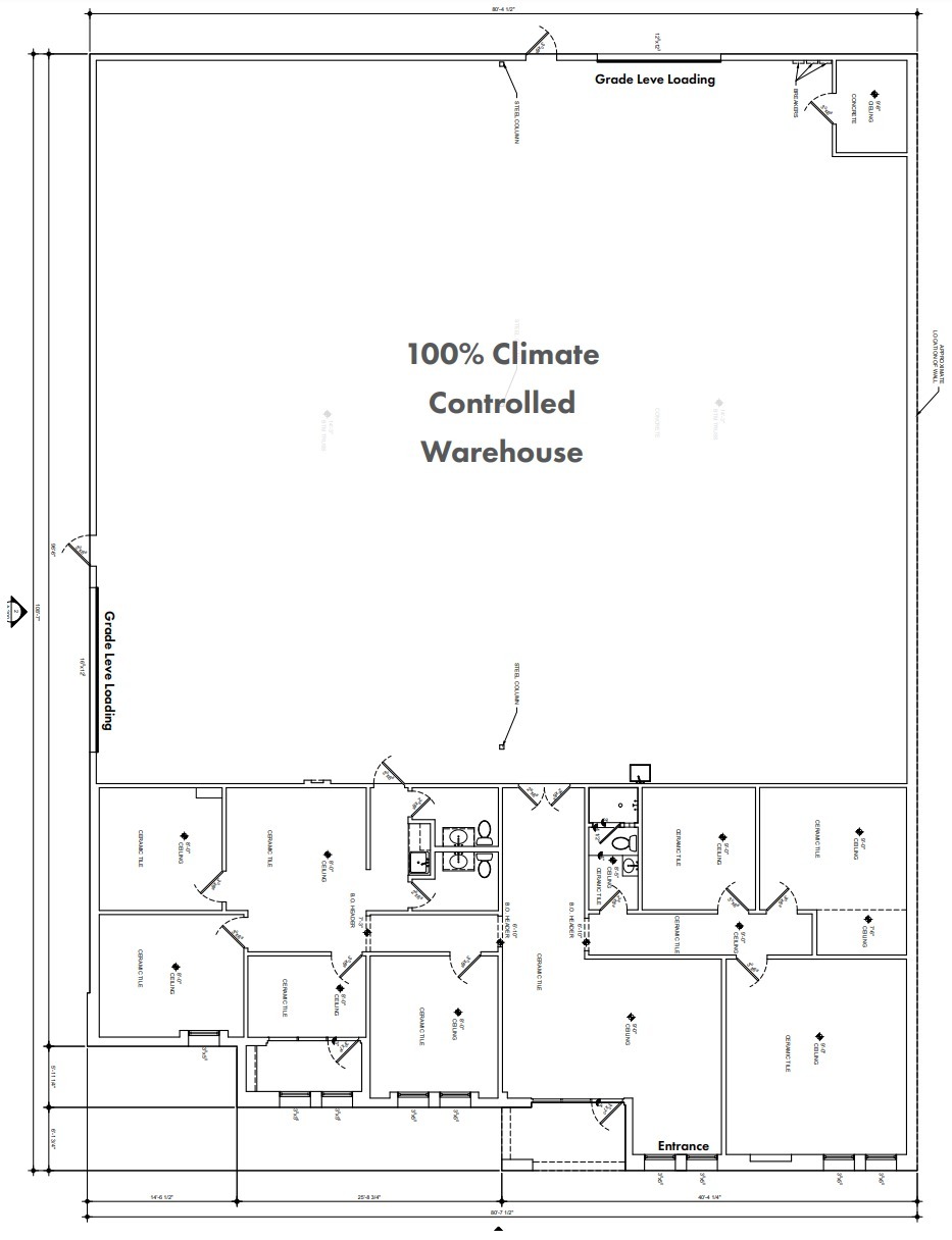 5817 E La Colonia, San Antonio, TX à louer Plan d’étage- Image 1 de 1