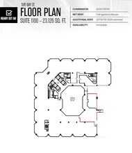 595 Bay St, Toronto, ON for lease Floor Plan- Image 1 of 1