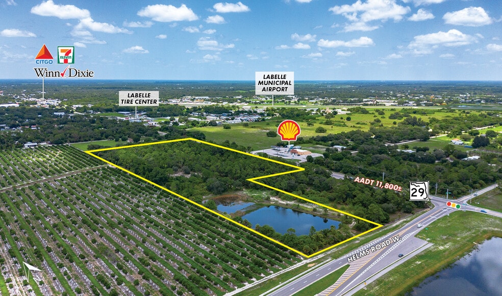 80 Helms Road W, LaBelle, FL for sale - Aerial - Image 2 of 5