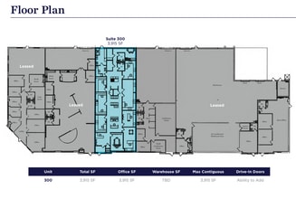 1869 E Aurora Rd, Twinsburg, OH à louer Plan d’étage- Image 1 de 1