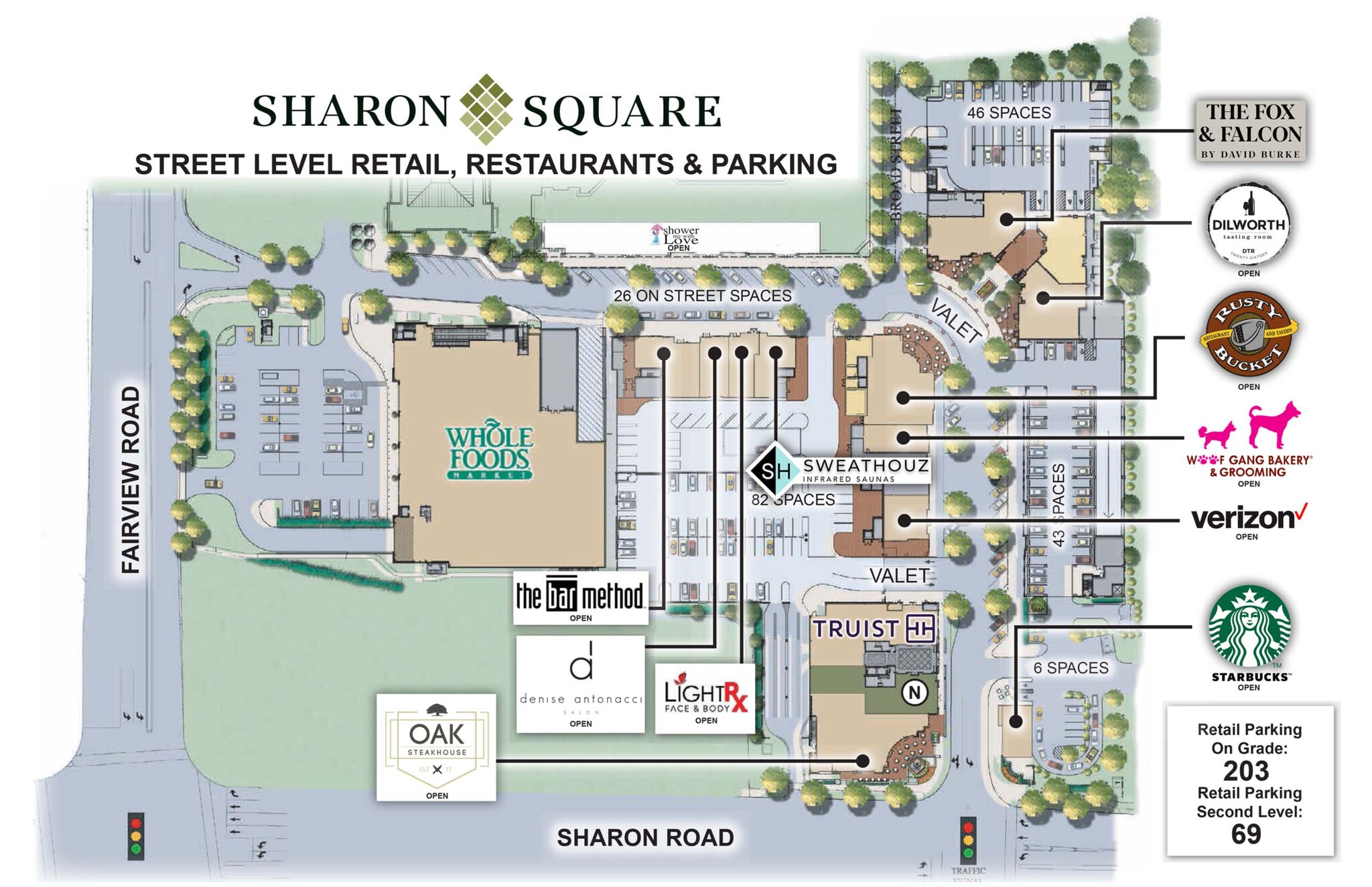 4810-4940 Ashley Park Ln, Charlotte, NC for lease Site Plan- Image 1 of 1
