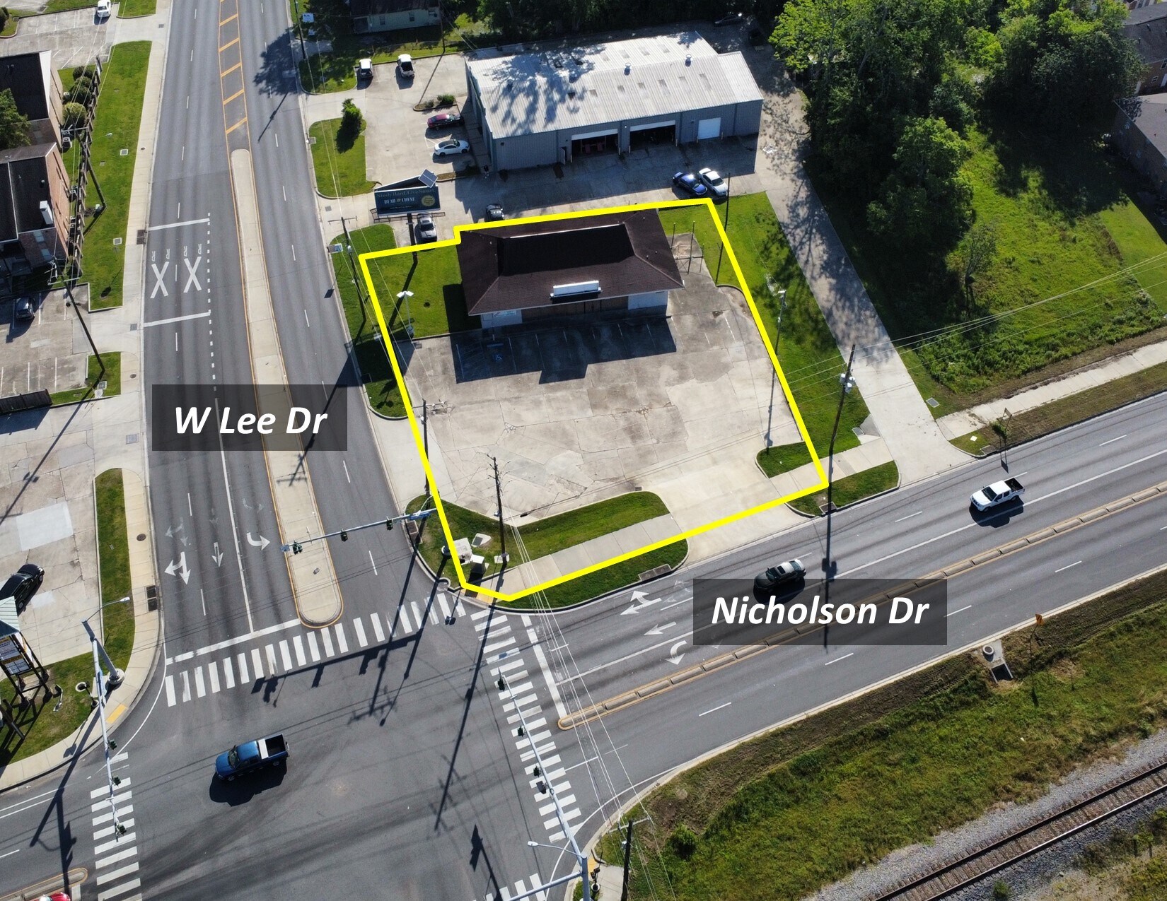 5313 Nicholson Dr, Baton Rouge, LA for lease Aerial- Image 1 of 5