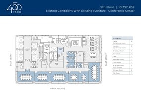 450 Park Ave, New York, NY à louer Plan d’étage- Image 1 de 1