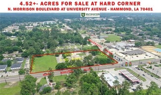 Plus de détails pour North Morrison Boulevard, Hammond, LA - Terrain à vendre