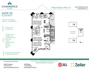 2015 Spring Rd, Oak Brook, IL for lease Floor Plan- Image 2 of 4