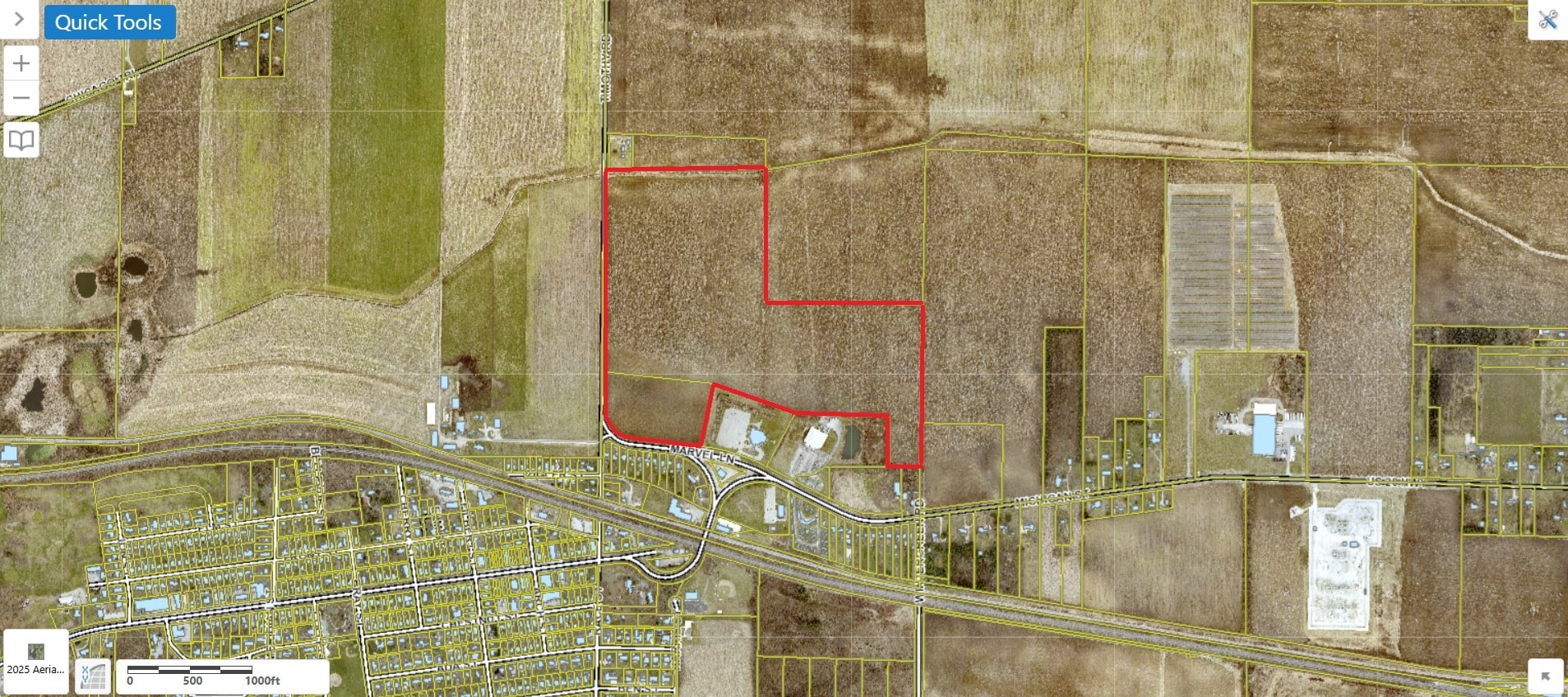 90.27 Acres Timothy Rd and Marvel ln, New Carlisle, IN à vendre Photo principale- Image 1 de 3