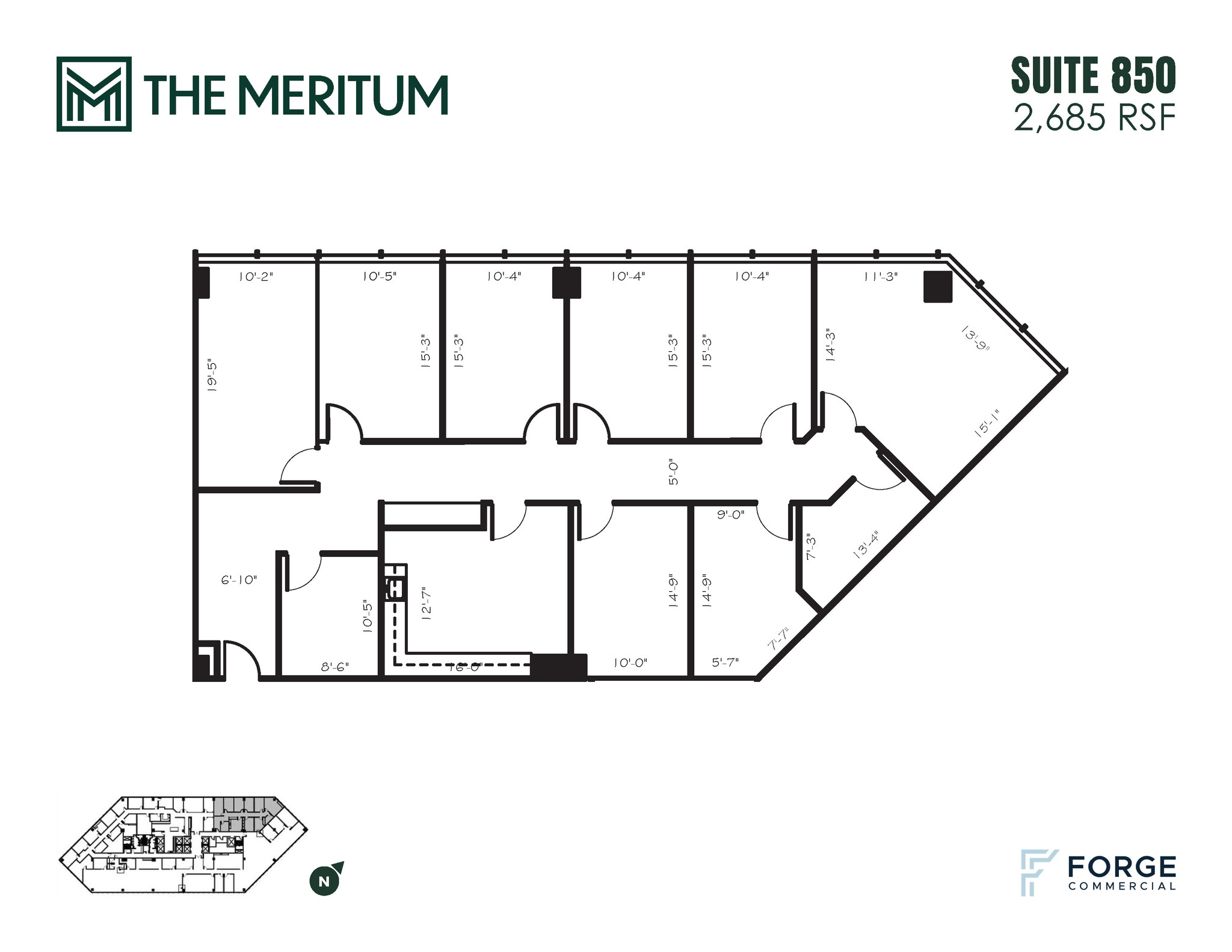 12221 Merit Dr, Dallas, TX for lease Floor Plan- Image 1 of 1