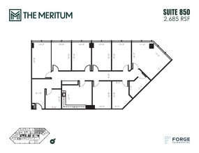 12221 Merit Dr, Dallas, TX for lease Floor Plan- Image 1 of 1