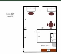 614 S Edmonds Ln, Lewisville, TX à louer Plan d’étage- Image 1 de 11