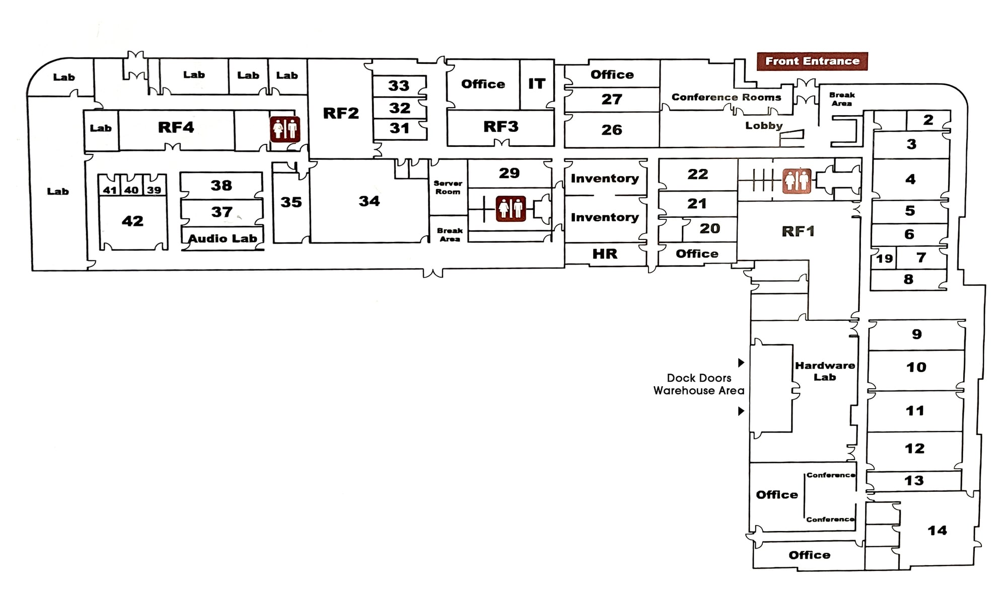 1365 NE Amberglen Pky, Hillsboro, OR for lease Floor Plan- Image 1 of 7