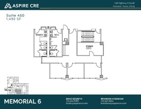 738 Highway 6 S, Houston, TX à louer Plan d’étage- Image 1 de 1