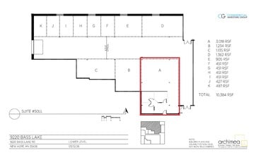 9220 Bass Lake Rd, New Hope, MN à louer Plan d’étage- Image 1 de 1